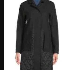 Lululemon Athletica Wool Blend Quilted Car Coat